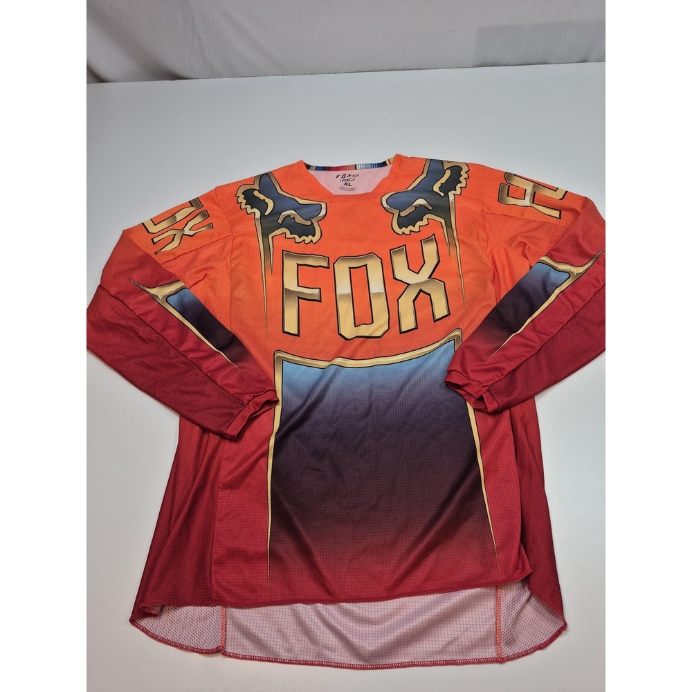 Fox 180 Jersey Shirt Mens XL Multicolor Long Sleeve MX Dirt Bike Racing